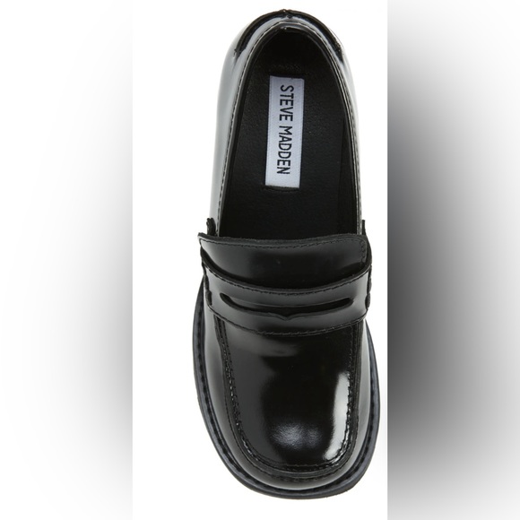 Steve Madden Black Loafers - Picture 5 of 7
